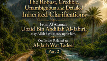 Robust, Credible, Detailed And Unambiguous Inherited Clarifications On Al-Jarh Wat-Tadeel